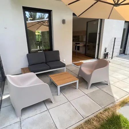 25h SPA-Residenz DELUXE Garden Apartment POOLs outdoor indoor Neusiedl am See Buitenkant foto