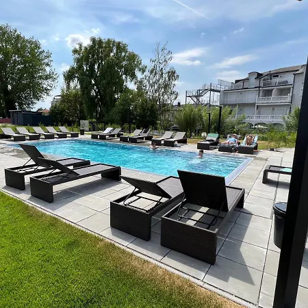 25h SPA-Residenz DELUXE Garden Apartment POOLs outdoor indoor Neusiedl am See Buitenkant foto