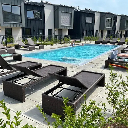 25h SPA-Residenz DELUXE Garden Apartment POOLs outdoor indoor Neusiedl am See Buitenkant foto